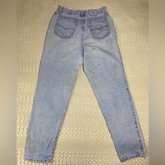 VINTAGE 80s Levis Native Blue Women’s Mom Jeans Made in USA Size 14 - Picture 2 of 16